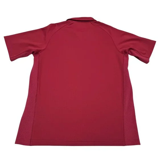 Nike Men's Alabama Crimson Tide Coaches 1/4 Zip SS Dri-Fit Polo Shirt, Size M - Picture 2 of 7